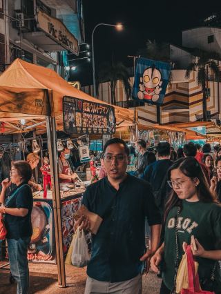 Классическая малазийская ночь – ночной рынок @ Taman Segar