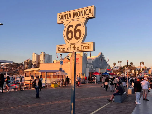 美國洛杉磯 好萊塢星光大道 聖塔摩尼卡海灘