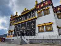 송찬림사 정상에서 내려다본 자연의 모습