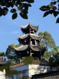 A scorching hot summer day in Gankeng Ancient Town