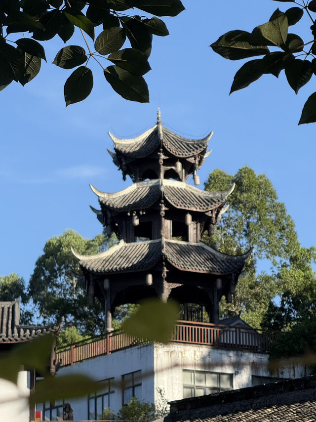 A scorching hot summer day in Gankeng Ancient Town