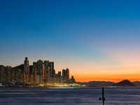 A Symphony of Steel and Starlight: West Kowloon After Dark