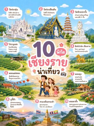 10 мест в Чианг Рае, которые обязательно стоит посетить