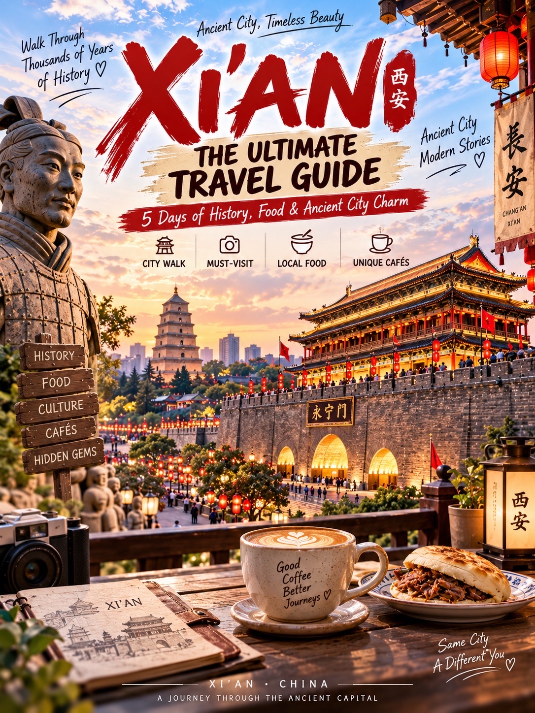 西安5日遊 | 穿梭千年歷史的時光之旅