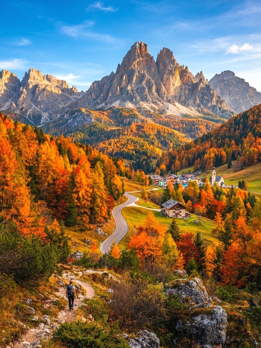 Exploring Autumn’s Palette: A Journey Through Lake Como and the Dolomites