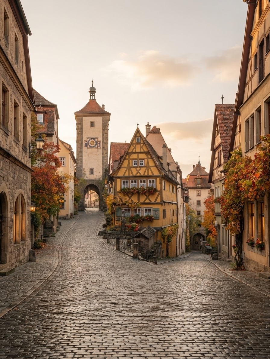 🏘️✨ “Thị trấn này thực sự tồn tại… nó không phải là một cảnh trong phim.” 🇩🇪🎬