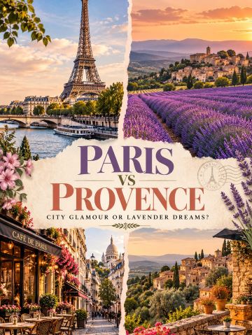 Paris vs Provence: City Glamour or Lavender Dreams?