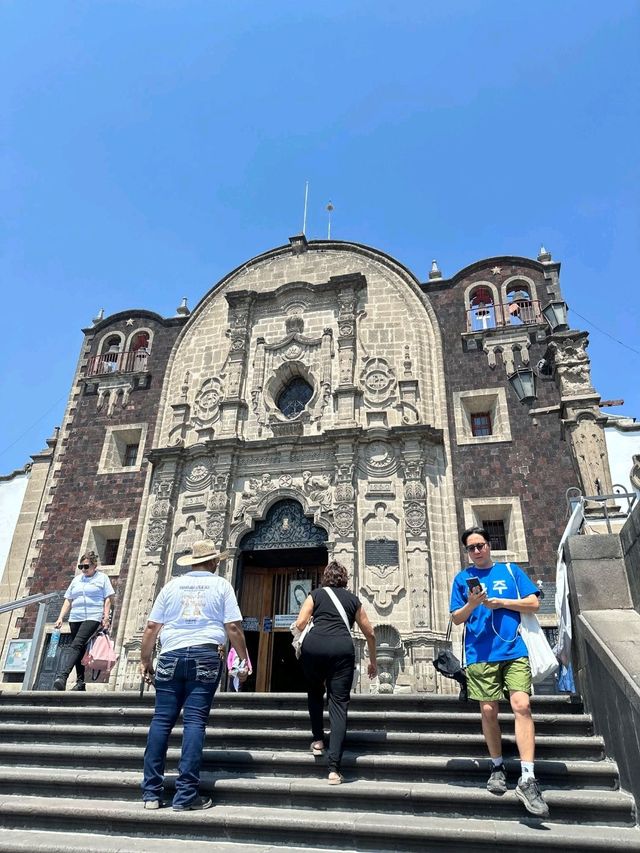 해외여행 멕시코시티의 오래된 성당 Capilla del Cerrito