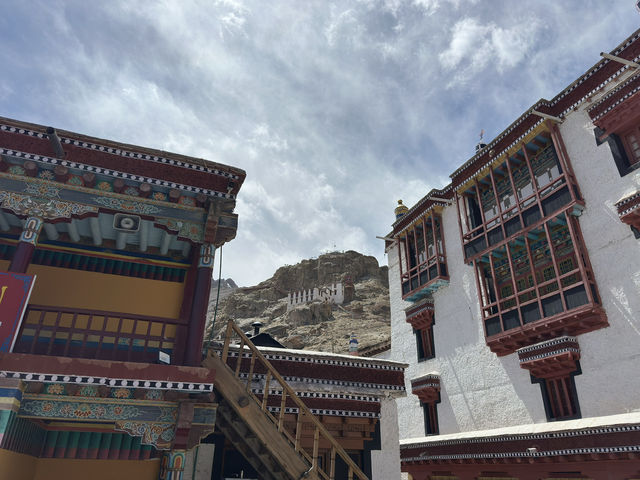 Ancient Buddhist monastery lost in mountains 