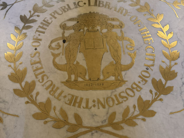 #Boston Public Library (central)