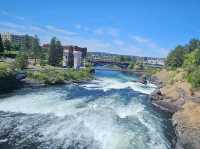 살아있는 아름다운 강 스포켄 리버 (Spokane River)