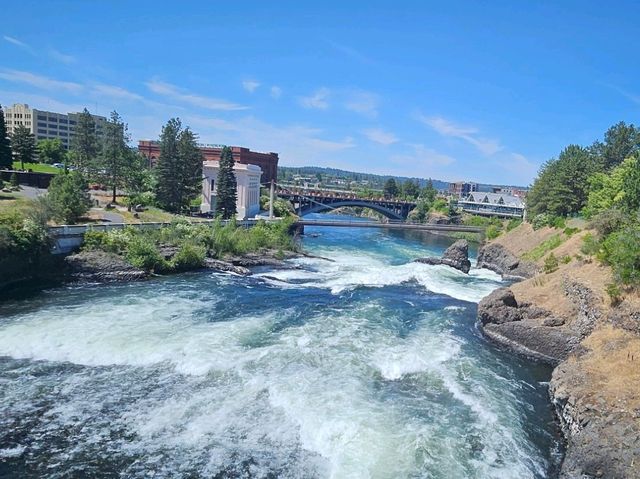 살아있는 아름다운 강 스포켄 리버 (Spokane River)