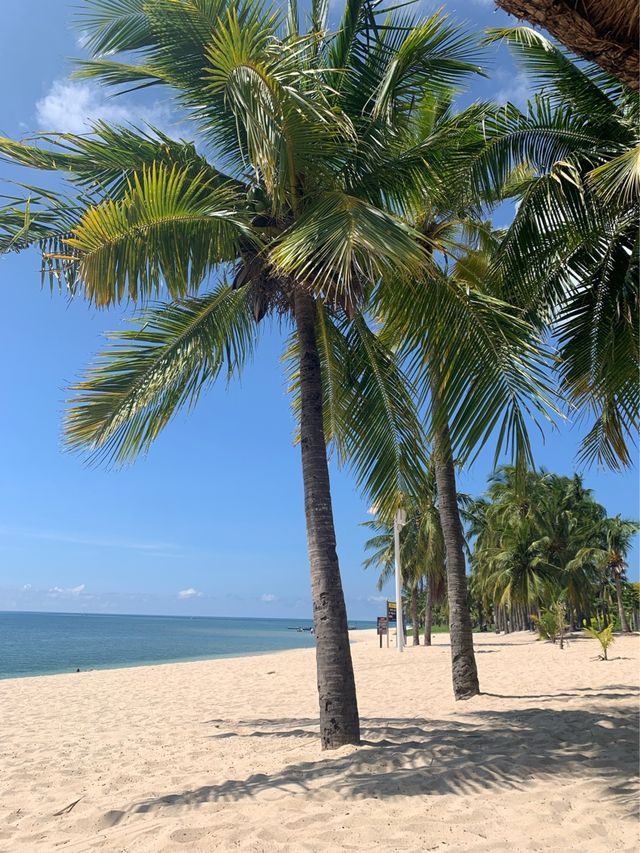 The best beach 🏝️ in Sanya ☀️ 🌊 