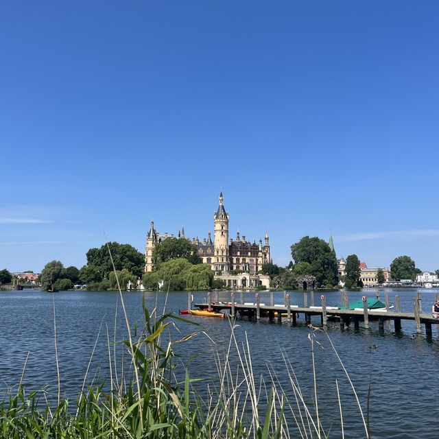 Schwerin castle and the garden