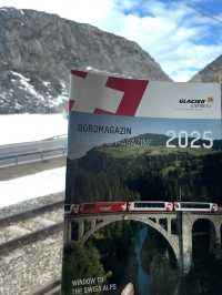 【スイス🇨🇭】人生に一度乗ってみたい✨ 氷河特急