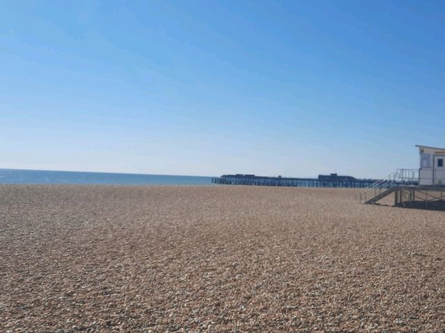 Relaxing but not the best seaside for a holiday. 