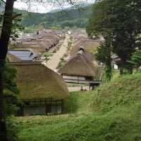 The townscape of the Edo period remains as it is