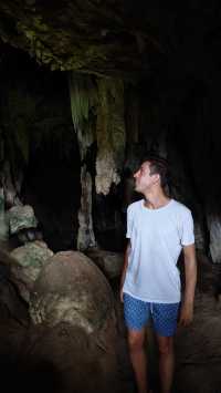 Coral Cave Exploration in Khao Sok – A Hidden Gem Inside the Jungle 🦇🌿