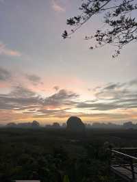 Sunrise view to die for