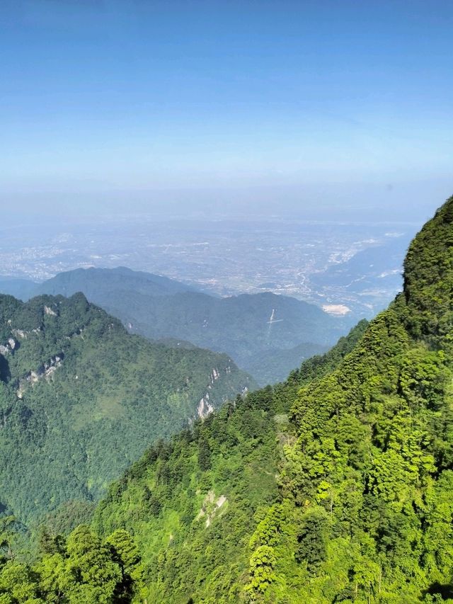 Sacred Emeishan mountain