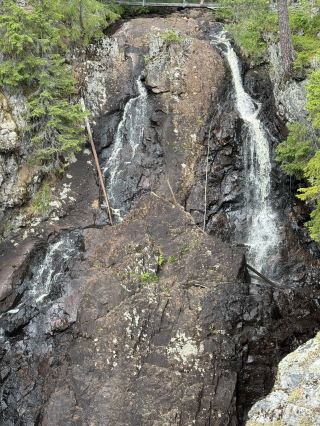 瑞典瀑布仙境：Dalarna 的 Styggforsen