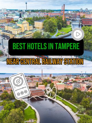 5 โรงแรมยอดนิยมในแทมเปเร 🏨🇫🇮 ตั้งอยู่ติดกับสถานีรถไฟกลาง!