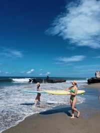 When you come to Bali, how can you miss surfing!
