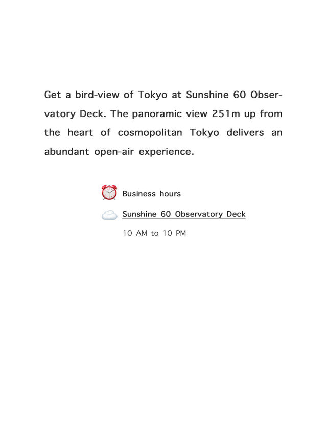 Have you been to Sunshine City?