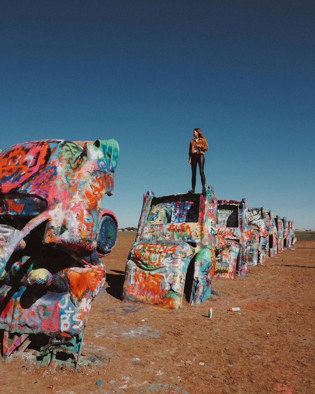 A Journey to the Past: Cadillac Ranch on Route 66