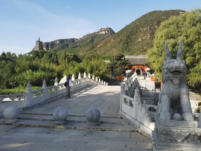 Yunju Temple in Fangshan