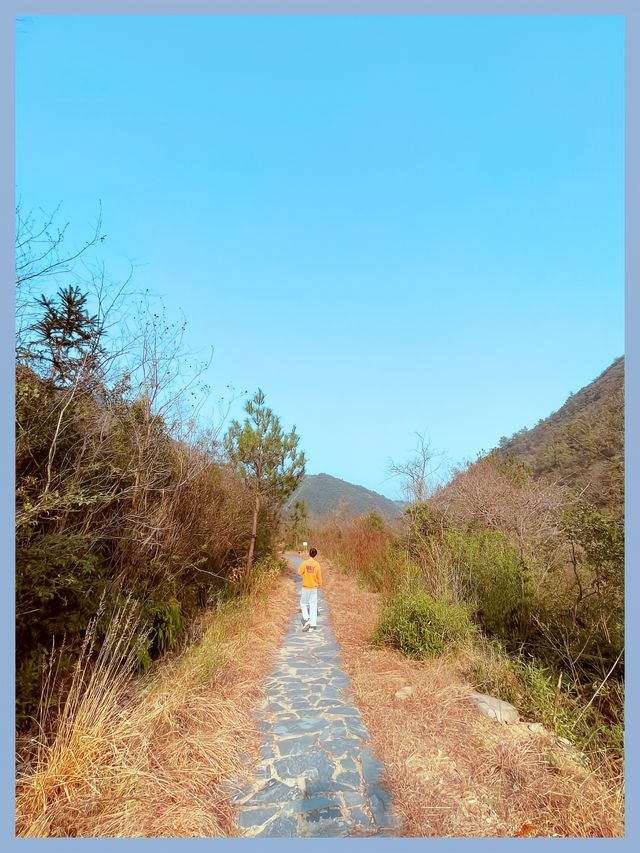 湖州旅行野趣盎然霞幕山上陸羽古道神走茶聖徒步