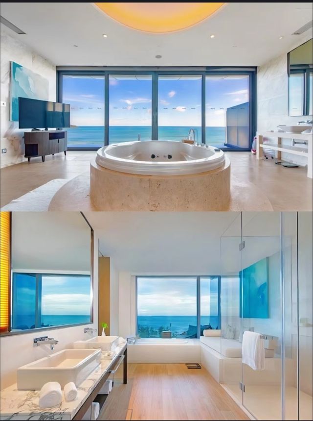 在三亞，推薦美景最好的海景酒店 ——藍灣綠城威斯汀度假酒店！！