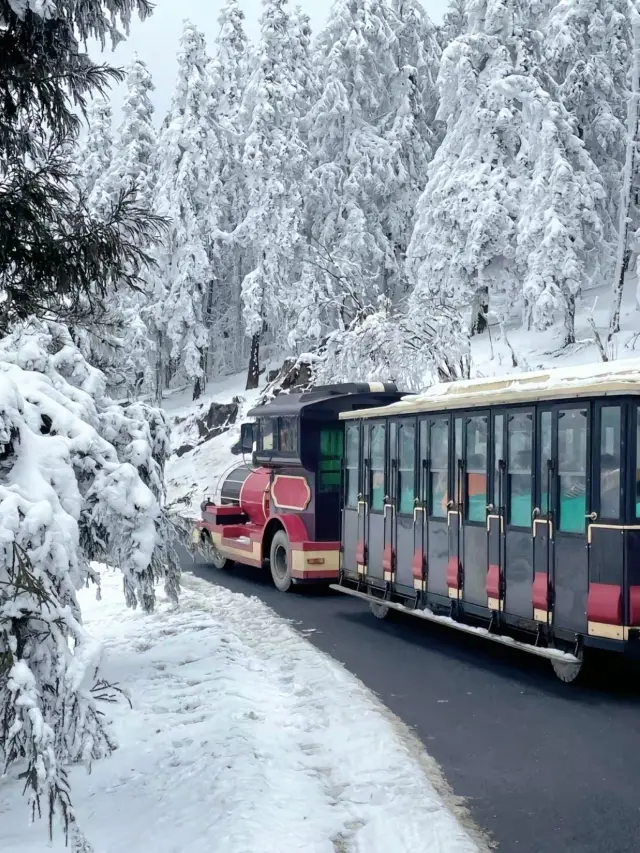 "Switzerland of the East" | Visit Fairy Mountain for the first snow during the Spring Festival