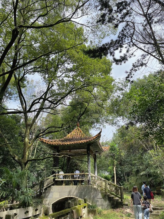 湖北武漢白雲洞夏天避暑的好去處