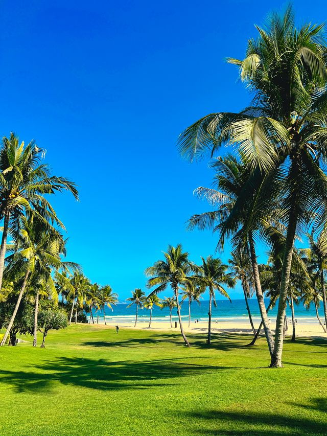 比三亚更加適合度假的清水灣，住進椰林沙灘