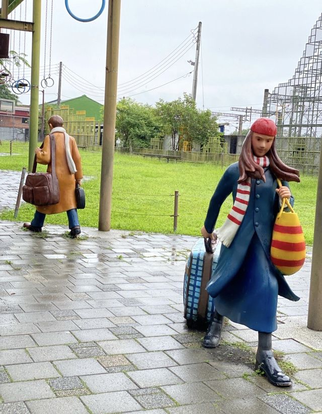 宜蘭車展旁邊的幾米公園很好拍哦