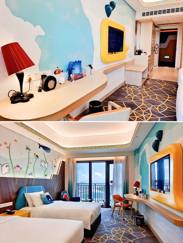 珠海長隆飛船酒店，暢玩海底遊樂園
