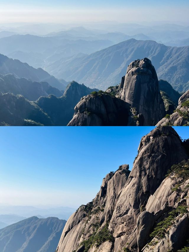 五岳歸來不看山，黃山歸來不看岳