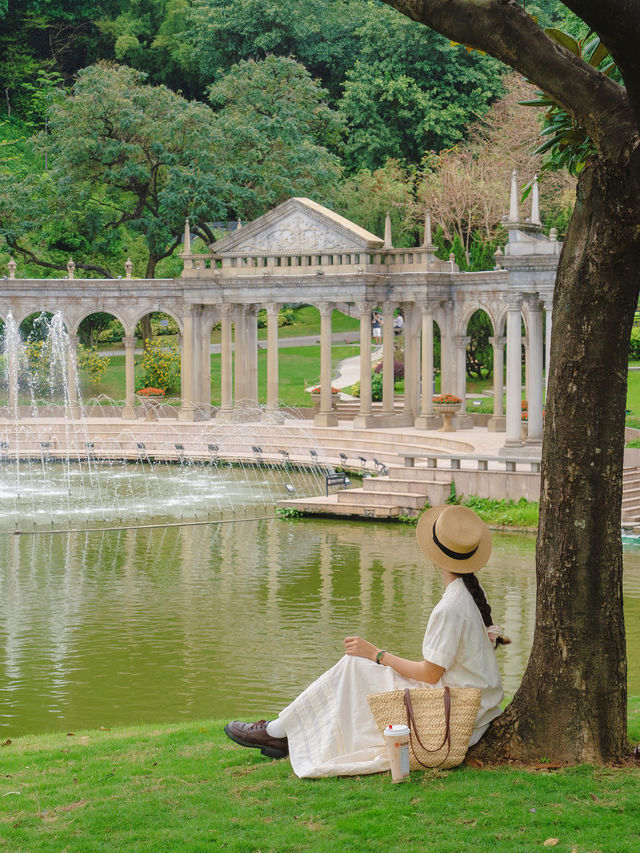 不愧是廣州莫奈花園！！開滿繡球的公園好美