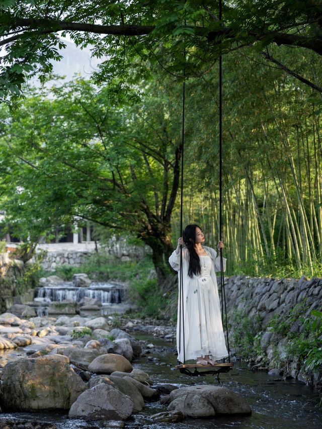 竹筏秋千｜夏日悠長，總要去一趟安吉吧
