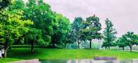 閔行文化公園｜梅雨瀟瀟瀝瀝，公園鬱鬱蔥蔥