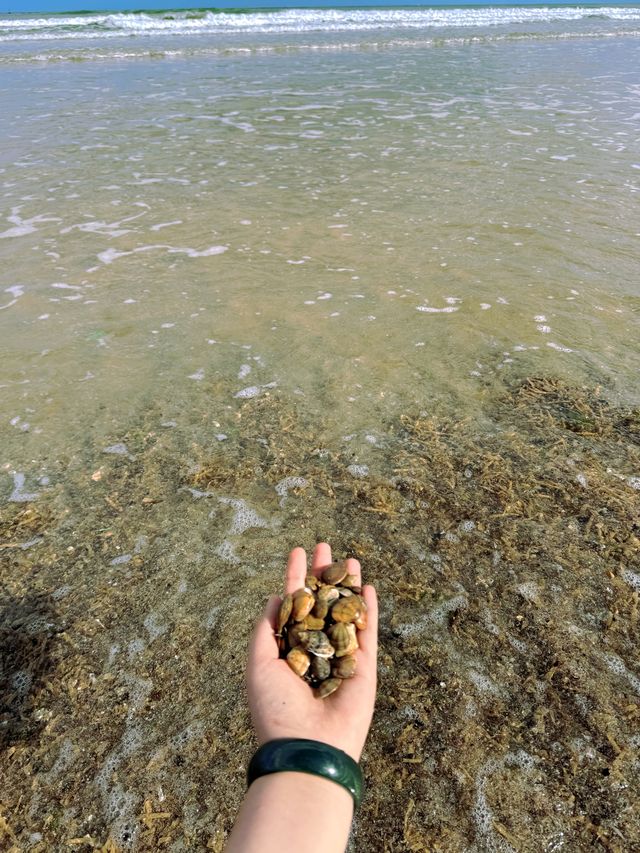 青島銀沙灘，邂逅夏日納涼玩水時光