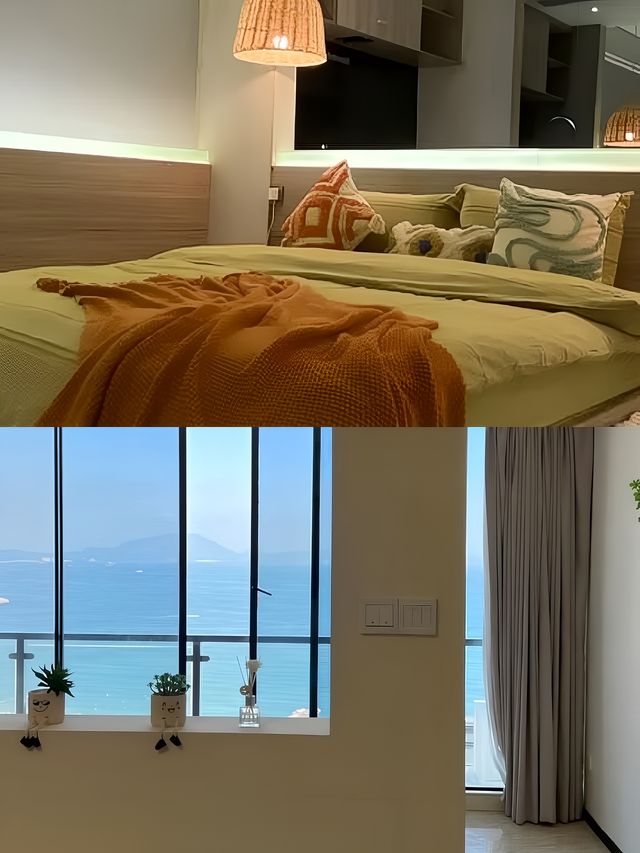 在深圳！躺著看海！晴天去真的好美。