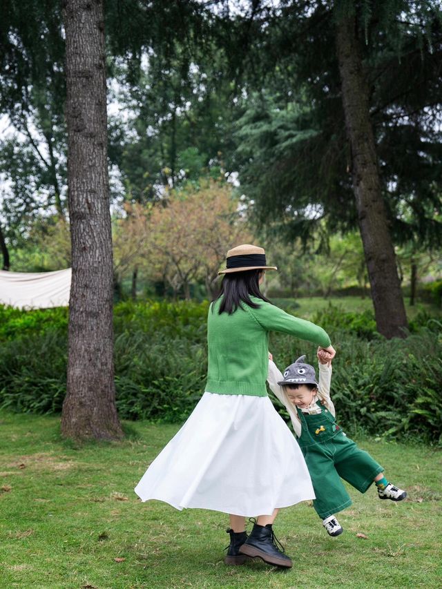 誰不知道，成都這個公園這麼適合拍照！！。