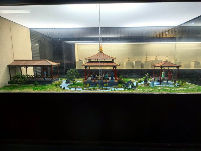 唐代茶具一一唐宋館。