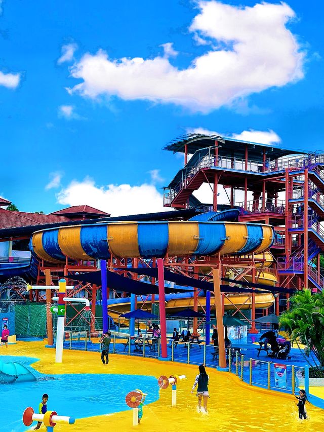 新加坡遛娃 Wild Wild Wet 樂園。