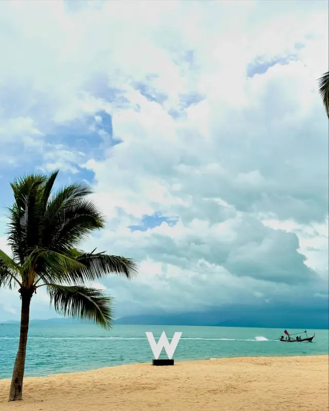 《코사무이 W 호텔: 열대 분위기 속 럭셔리한 선택》