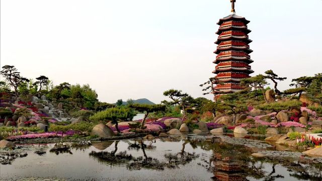 北京的一處重要地標——雁栖島。