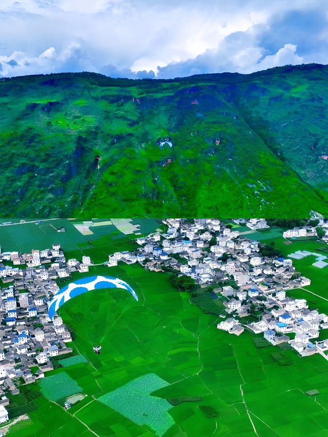 🪂 麗江三川雲來滑翔傘飛行之旅 