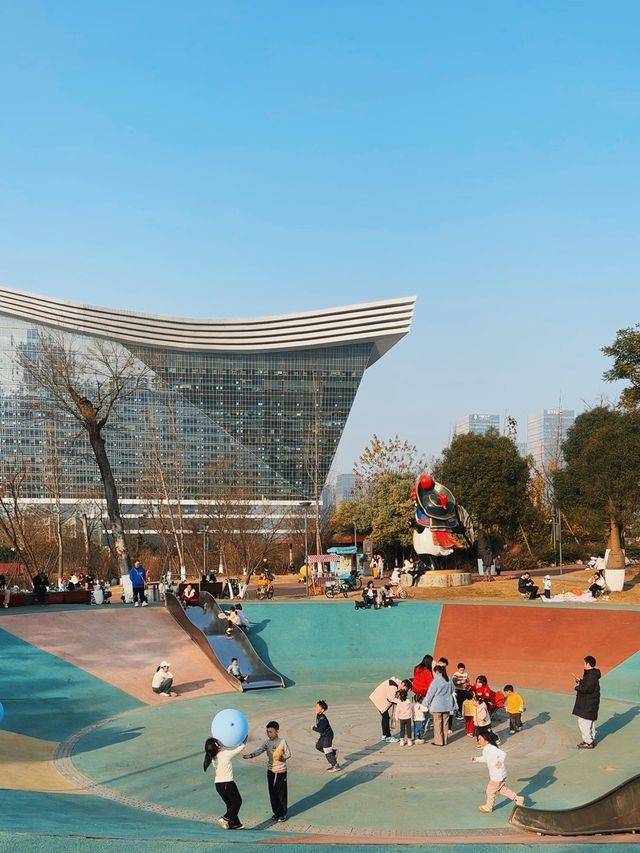 活力滿滿的公園行